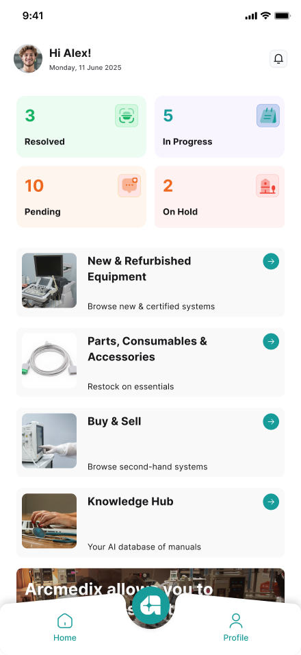 Mobile Sample Screen