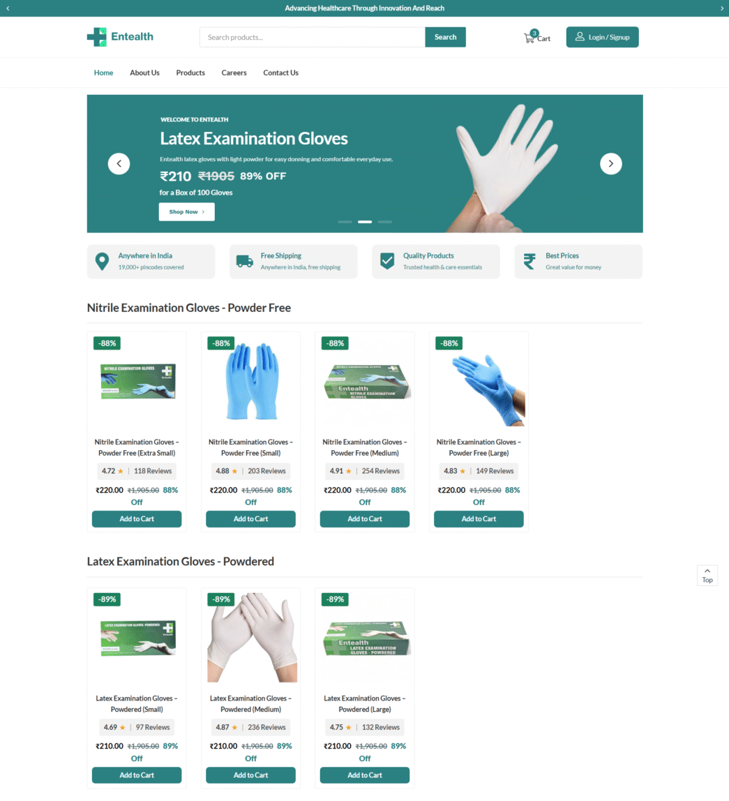 Entealth Website